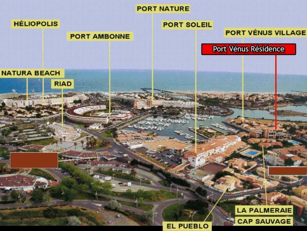 Studio Port Venus Village Naturiste Agde Dış mekan fotoğraf